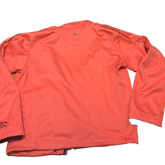 ZR Zero Restriction Tour Series Womens Outdoor Athletic Jacket Pink/Coral Medium - Picture 9 of 10